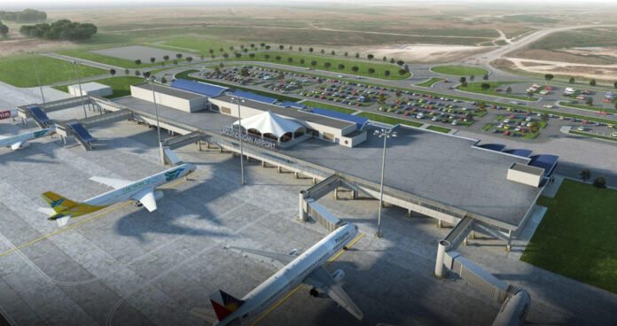 An artist’s rendition of Laguindingan Airport’s airside view. Aboitiz InfraCapital recently secured a deal to upgrade, operate, and maintain the Laguindingan Airport in Misamis Oriental.