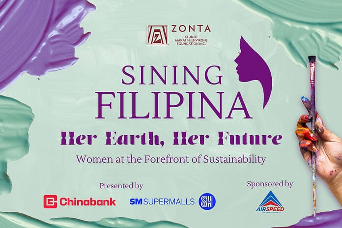 1 COVER PHOTO - In its second year, Sining Filipina is pushing for women artists to interpret what it means to be a woman at the forefront of sustainability through its theme “Her Earth, Her Future.”