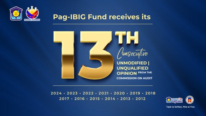 PagIbig 13th CoA