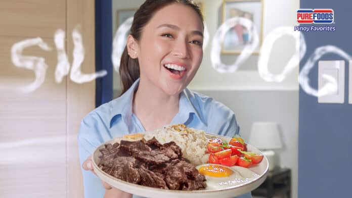 Silog Steam with KB Presenting Tapsilog Siloooooog! Find out how Kathryn Bernardo and Purefoods Pinoy Favoritesmakes everyday kasabik-sabik!
