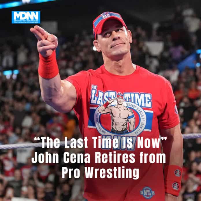 John Cena Bids Farewell to the Ring, Closing a Legendary Era in Pro Wrestling John Cena Bids Farewell to the Ring, Closing a Legendary Era in Pro Wrestling