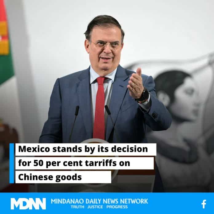 Mexico Stands Firm on 50% Tariffs on Select Chinese Goods to Protect Jobs
