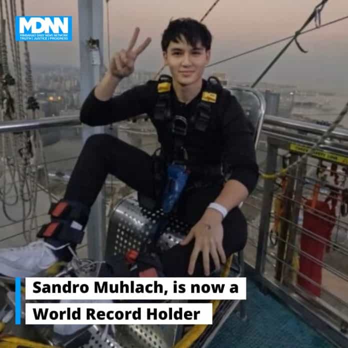 Sandro Muhlach Makes History as First Filipino Celebrity to Complete World’s Highest Bungee Jump