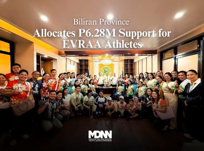 Biliran Province Allocates P6.28M to Support EVRAA Athletes