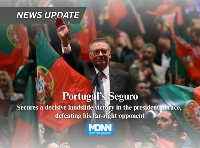 Portugal Elects Antonio Jose Seguro as President in Landslide Run-Off Victory