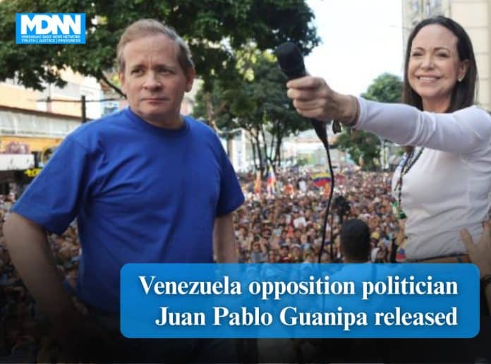 Venezuelan Opposition Leader Juan Pablo Guanipa Freed After Months in Detention