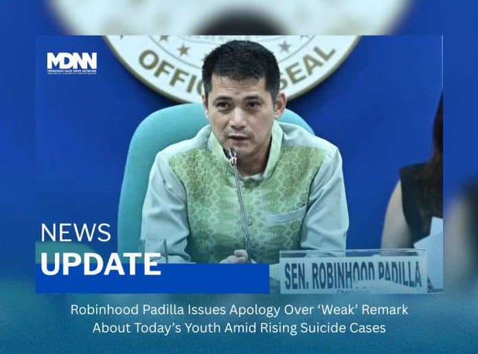 Padilla Apologizes After Controversial Remarks on Youth Mental Health Spark Debate