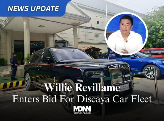 Willie Revillame Joins Luxury Car Auction Featuring Vehicles from Controversial Contractors Willie Revillame Joins Luxury Car Auction Featuring Vehicles from Controversial Contractors