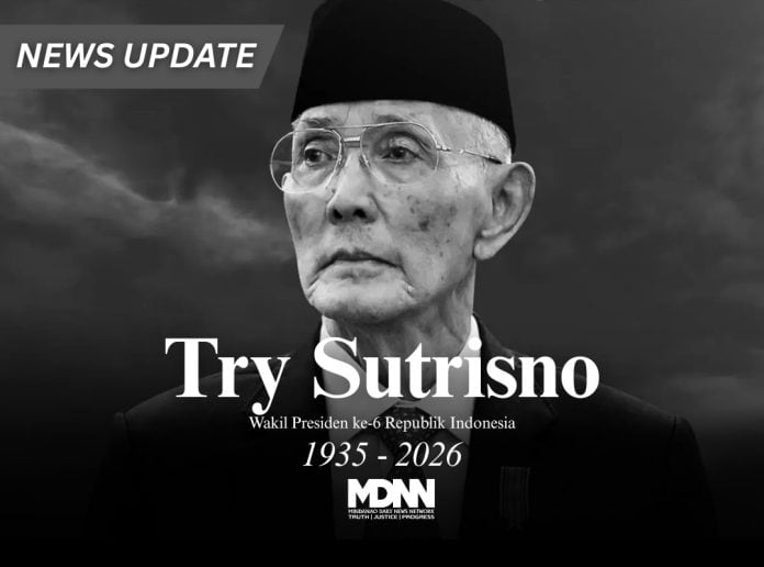 Former Indonesian Vice President Try Sutrisno Dies at 90