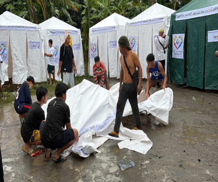 Casino Plus’ Color Your World Foundation Builds Tent Village, Delivers Safe Water to Quake-Hit Mindanao Communities (1)