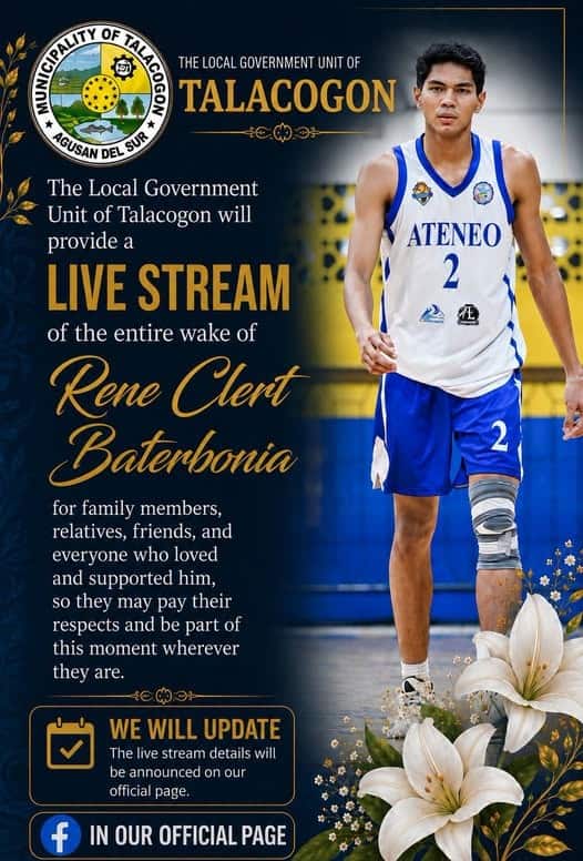 Live Stream for Rene's wake