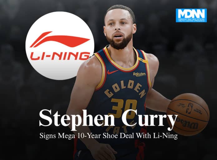 Stephen Curry Signs Historic 10-Year Endorsement Deal with Li-Ning