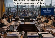 Franchise Renewals must Give Consumers a Voice
