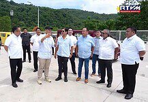 Marcos leads inauguration of Light Craft Landing Station in Camiguin