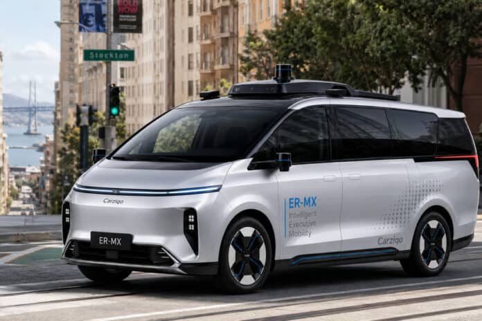 Carziqo Expands ER-MX Autonomous Ride-Hailing Operations to San Francisco