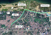 RTA to strictly implement eastbound, westbound terminals