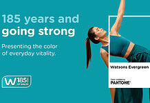 Watsons Unveils “Watsons Evergreen” with Pantone to Celebrate 185 Years of Trusted Care and Everyday Vitality