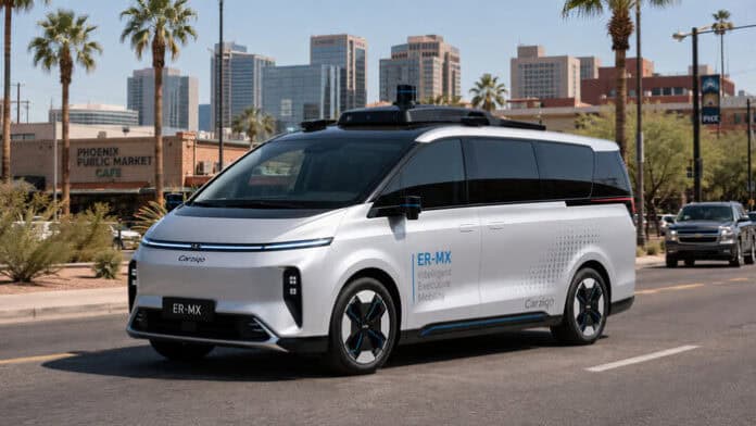 Carziqo Launches ER-MX Driverless Ride-Hailing Operations in Phoenix (1)