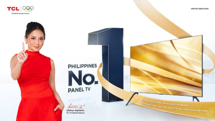 TCL Solidifies Market Leadership as Philippines' No. 1 Panel TV Brand for Three Straight Years