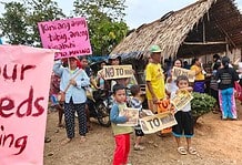 Dinagat residents protest mining plan, demand disclosure of impact measures