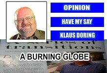 A BURNING GLOBE