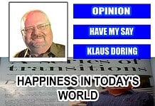 HAPPINESS IN TODAY’S WORLD