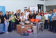WFP turns over emergency kitchen kits to Dinagat Islands LGUs