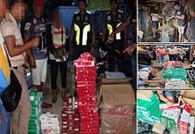 P792K smuggled cigarettes seized in Caraga, 10 arrested