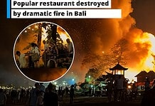 BALI RESTAURANT ERUPTS INTO FLAMES, HUNDREDS OF DINERS FLEE IN PANIC