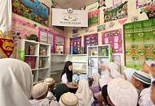 VP Sara launches madrasah reading corner program