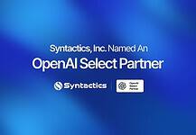 Syntactics,Inc. Named an OpenAI Select Partner