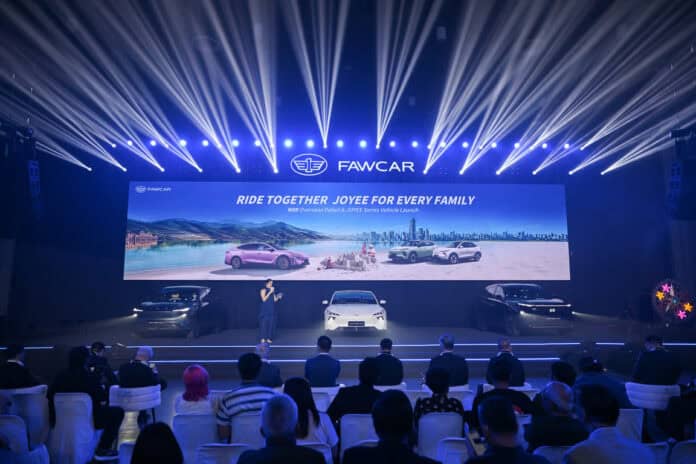 FAWCAR Officially Introduces JOYEE to the Philippines, Unveils Three New Models in Manila