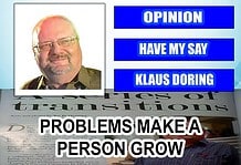 PROBLEMS MAKE A PERSON GROW
